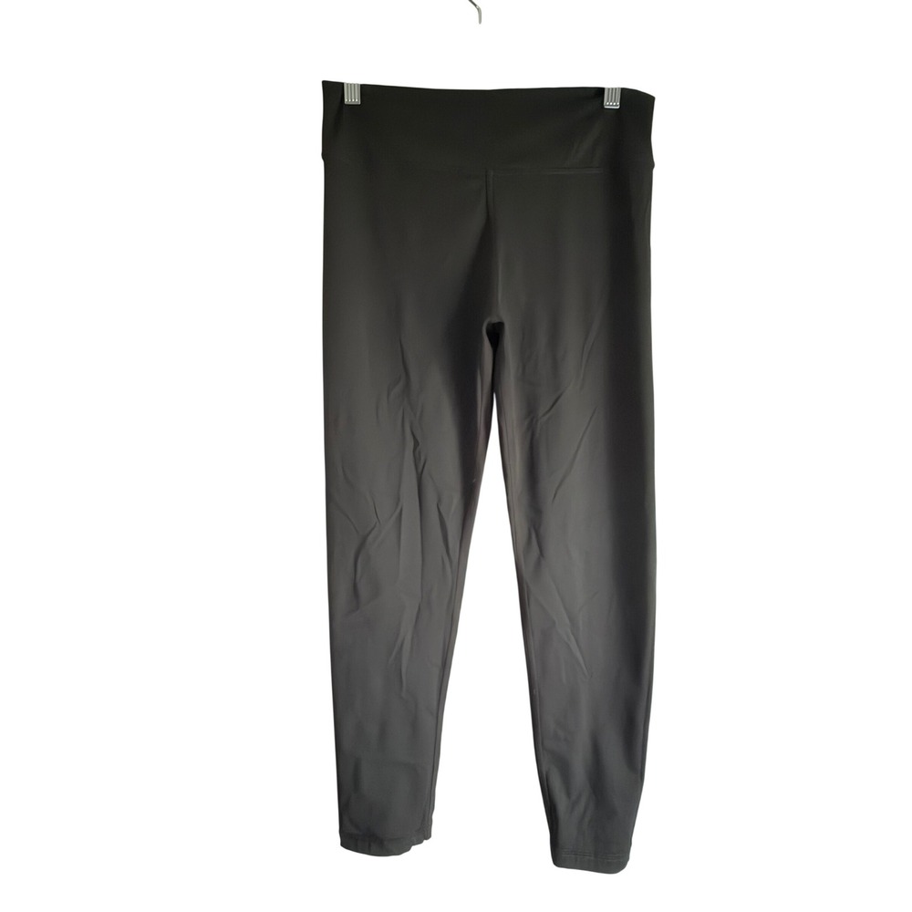 Zyia Active Black Scrunch Back High Waisted Leggings Women Size 14-16 Athleisure